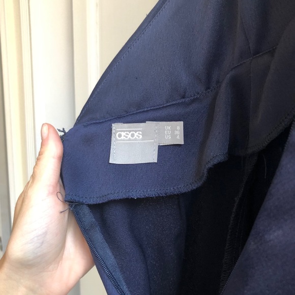 ⭐️HP⭐️ASOS Maxi navy dress - Picture 5 of 5